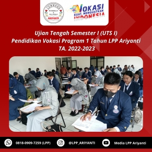 UJIAN TENGAH SEMESTER I TA.2022-2023