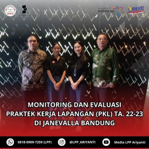 MONITORING &amp; EVALUASI PRAKTEK KERJA LAPANGAN(PKL) TA.2022-2023
