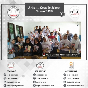 ARIYANTI GOES TO SCHOOL TAHUN. 2020