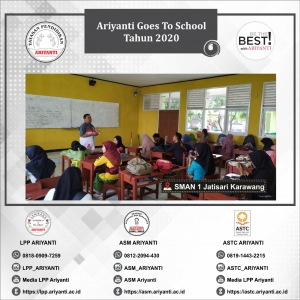 ARIYANTI GOES TO SCHOOL TAHUN. 2020