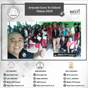 ARIYANTI GOES TO SCHOOL TAHUN. 2020