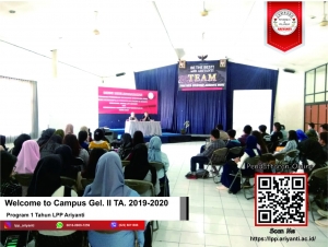 Kegiatan Welcome to Ariyanti Gelombang 2