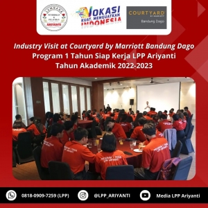 Indrustry visit at Coutyard by Marriot Bandung Dago