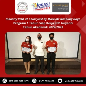 Indrustry visit at Coutyard by Marriot Bandung Dago